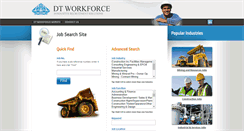 Desktop Screenshot of jobsearch.dtworkforce.com